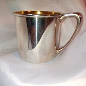 Oneida silver plate baby cup